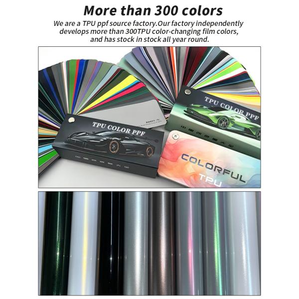 Cloud Yellow TPU PPF Film Full Body Auto Paint Protection Color Changing