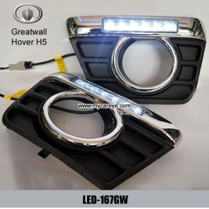 Wholesale Greatwall H5 DRL LED Daytime Running Lights kit autobody parts upgrade from china suppliers