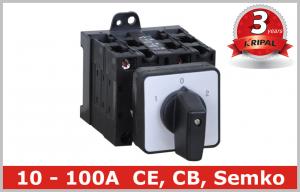 China Electrical 5 Position Selector Switch Push Button , Industrial Rotary Disconnect Switch on sale