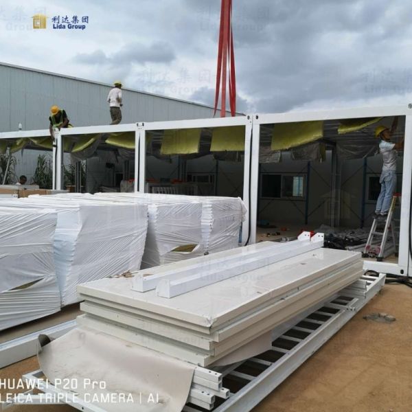 Fast Installation Modular Container House System For Indonesia Construction Projects