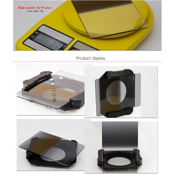 B270 Lens Filters For Portrait Photography , Shooting Sunrise / Sunset Clear Camera Lens Filter