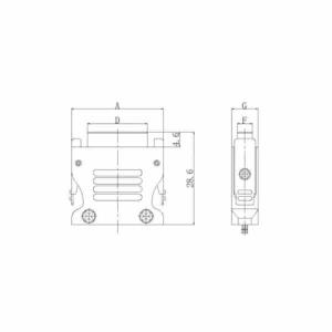 High-Density Micro Rectangular Electrical Connector: HUADA J30JA-37TK