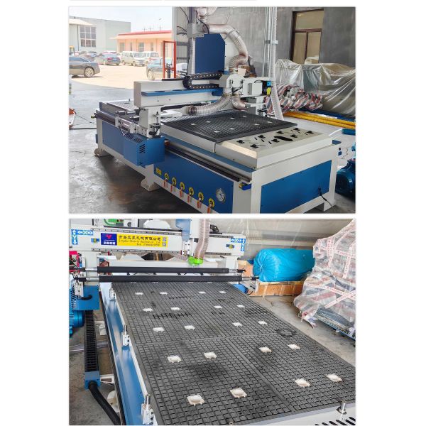 Positioning Accuracy mm 0.02 mm High Precision PK1325 CNC Router for Wood Door Making