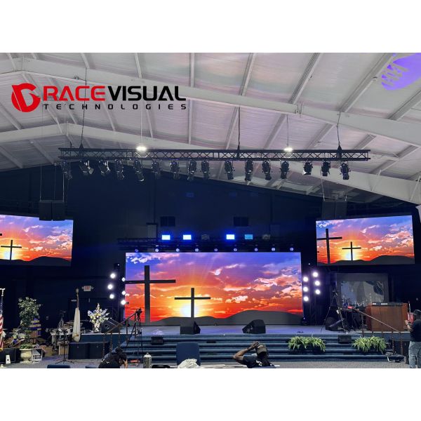 P1.86mm GOB LED Screen igh refresh rate 7680HZ indoor wall mounted display