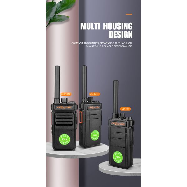 Chierda CD101F Plus BT 5.1 Walkie Talkie with Type-C Charger