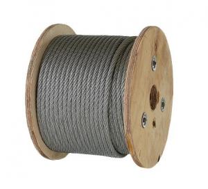 China 1'' 7/8 '' Stainless Steel Core Wire Rope 6x26 iwrc/6*26 Compacted Swaged Galvanized on sale