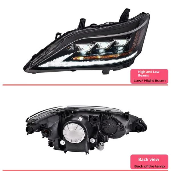Modification New Body Kit LED Headlight Tail Light Front Bumper Rear Bumper for Lexus ES240 ES350 2006-2012 Replacement