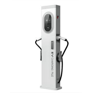 China Level 2 AC 22kw Ocpp1.6 Floor Mount EV Charger IEC 61851-1 Public EV Charging Station on sale