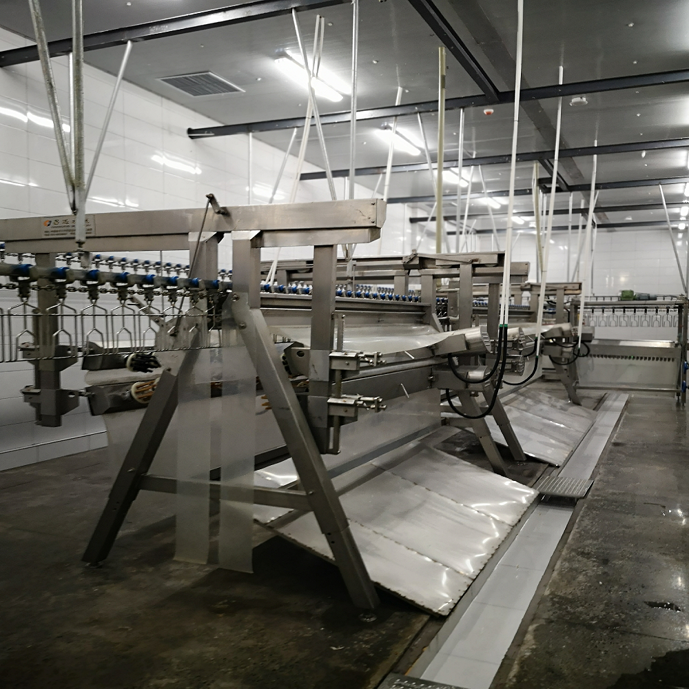 Stainless Steel Slaughter Processing Line 500bph 10000bph Chicken Abattoir Equipment