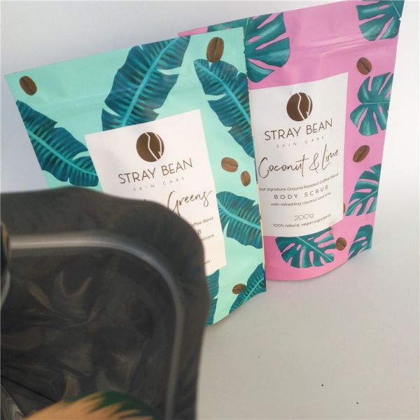 Matte OPP vmpet Bath Salt Packaging Bag 100g 200g Aluminum Foil Mylar Pouch