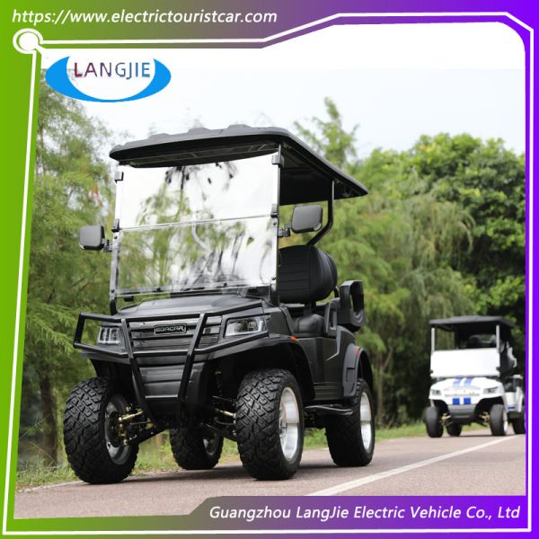 Lifted Four Wheels Clubcar Golf Buggy Cart 4 Seaters Electric Club Car Presidential Golf Cart