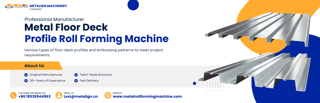 High-Strength Floor Deck Roll Forming Machine With 18 Forming Stations And Wall Panel Frame