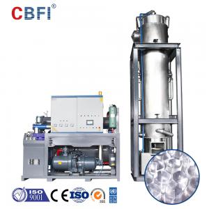 China Customized Screw Compressor 30 Ton Ice Tube Machine For Food Processing on sale