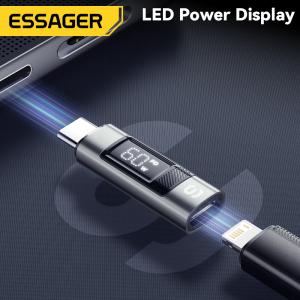 ESSAGER ES-OTG25 USB C To Lightning OTG Adapter For Apple IPhone