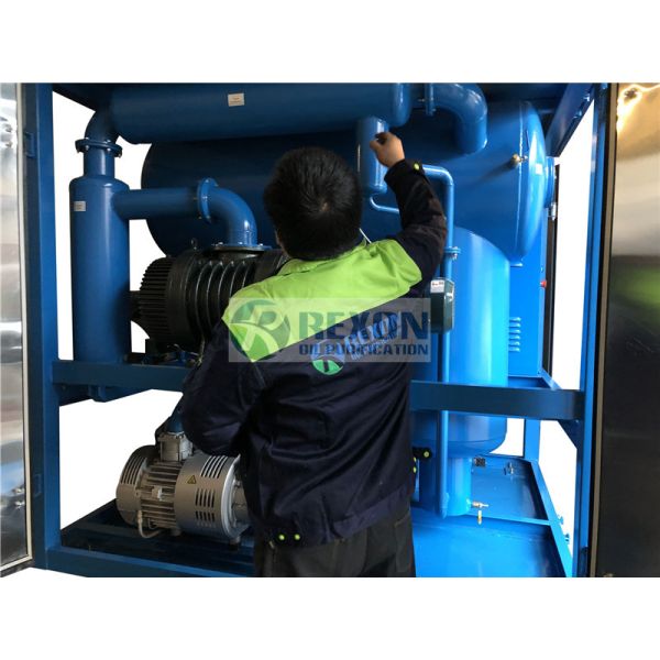 Electric Insulating Oil Purifier High Efficiency Vacuum Insulating Oil Purifier Machine for Power Plant Maintenance
