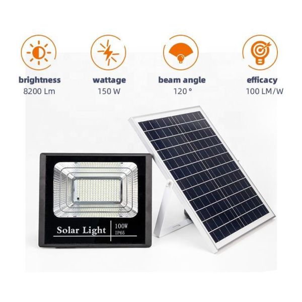 Waterproof Solar Panel Security Light 60W 100w LED Security Light