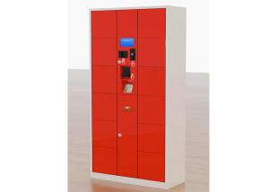 Wholesale Pin Code Operated Steel Electronic Luggage Lockers for Shopping Mall Supermarket from china suppliers