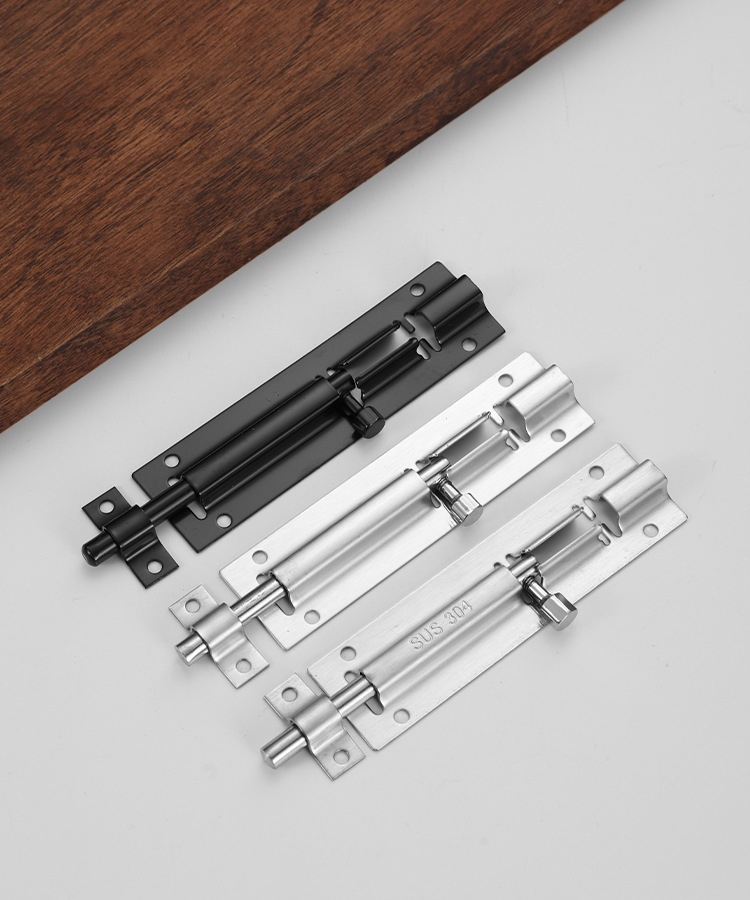 Stainless Steel Small Square Thickened Fully Threaded Phillips Drive Door Latch Lock Wooden Door Window Furniture Bolts