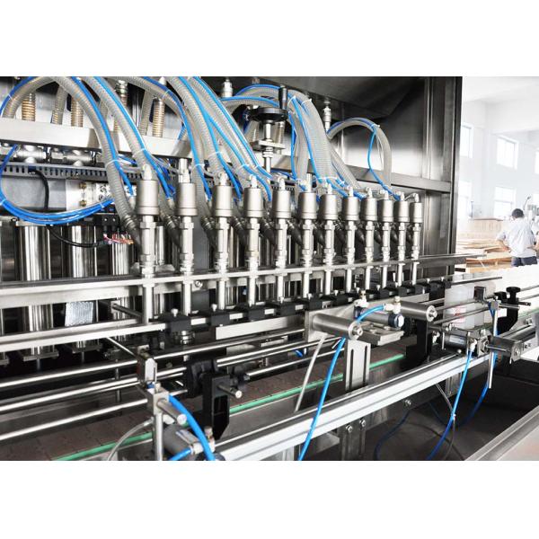 Automatic Paste Filling Machine For Condiment , 350G Piston Salad Dressing Filling Machine