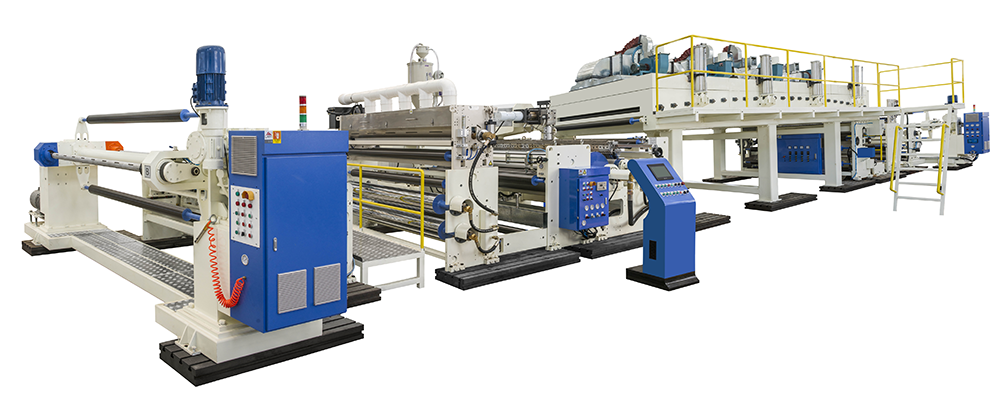 Full Automatic Thermal Film Extrusion Laminating Machine