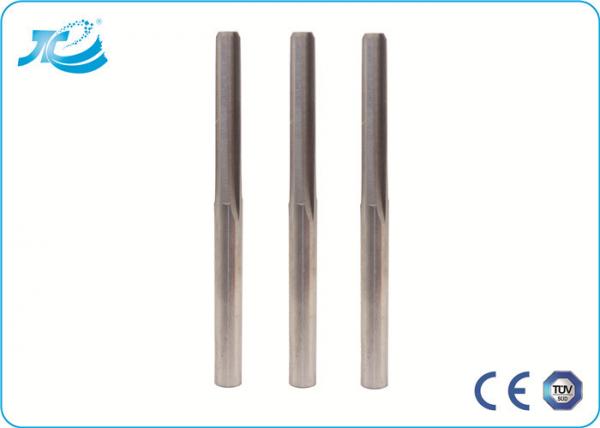 Quality CNC Customized Solid Tungsten Carbide Hand Drilling Reamer with 55 - 65 HRC for sale