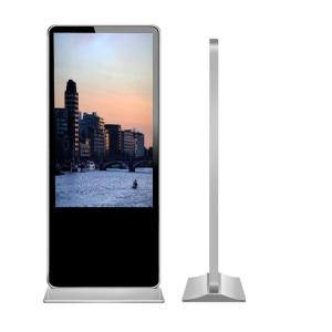 China 49 Inch Free Standing Lcd Advertising Player Network Vertical Digital Signage Display With Software on sale