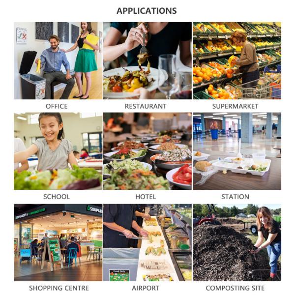 Automatic Electric Composting Machine Convert Food Waste To Fertilizer For Home Use