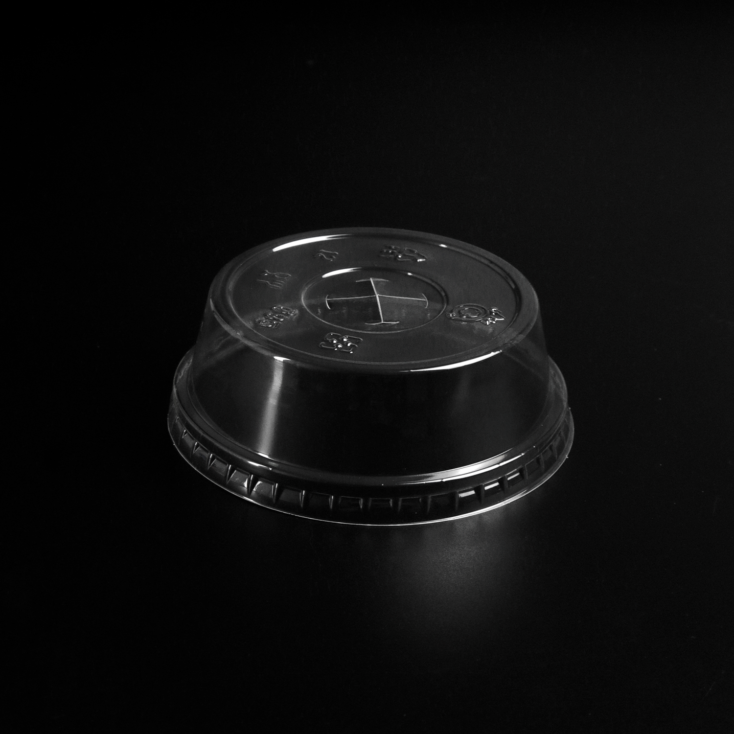 Disposable Custom Logo Printed Cold Coffee Cup PET Plastic Cups with High Lids