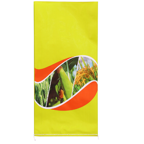 Customized BOPP Pp Woven Packaging Bags / Poly Woven Sacks Heat Seal Closure Type