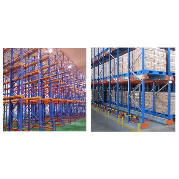 Galvanized Drive In Pallet Racking Maximize Storage Capacity For High Density Warehouses