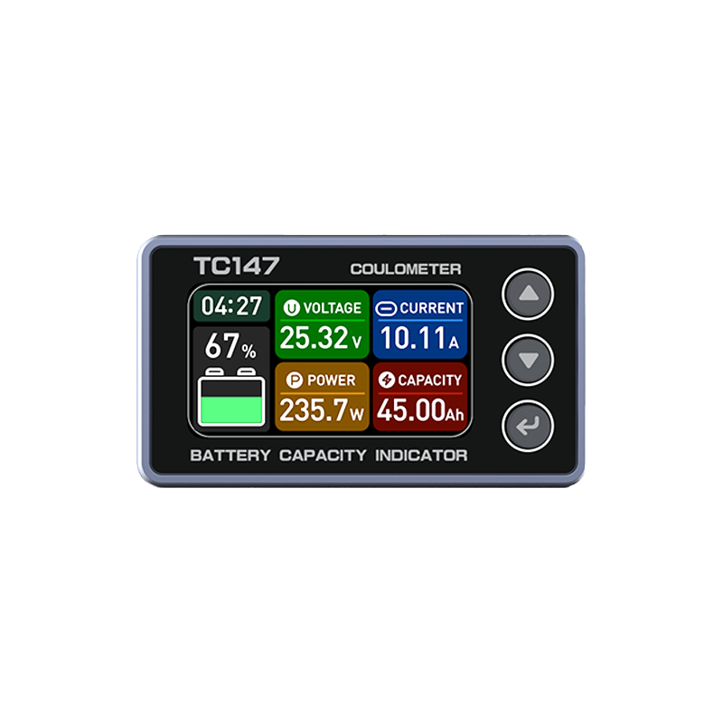 Wholesale TC147 Shunt Based Battery Monitor 1.47 Inch Color Screen 8-80V 0-150A Easy Installation​ from china suppliers