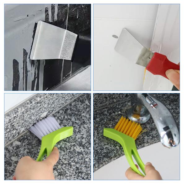 10Pcs Kitchen Cleaning Tools Window Groove Cleaning Brush Household Gap Brush