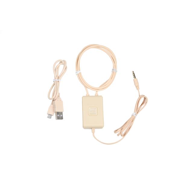 Skin color neckloop micro spy eapriece for wireless invisible earphone,micro mini spy earpiece,Magnetic Necklace bluetoo