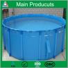Renewable Energy Projects PVC Portable PVC Plastic Fish Tank 0.5m3-50m3 for sale