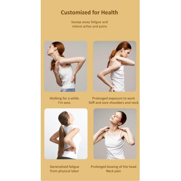 Rechargeable Massage Hammer Ergonomic Professional Handheld Massager For Physiotherapists