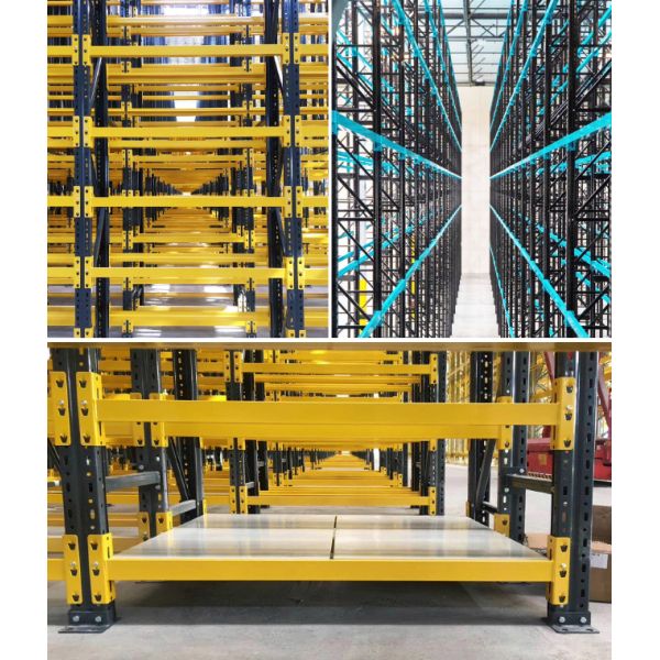 Single Depth Heavy Duty Pallet Rack Selective Pallet Rack Beam Racking