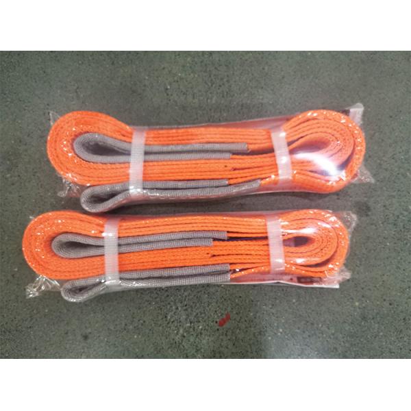 Custom Printed Logo Polyester Webbing Sling Belt 1t 25mm Width For Lifting