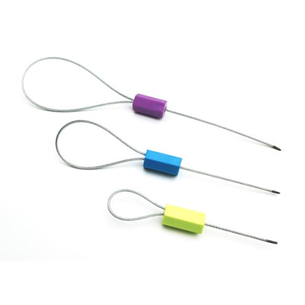 Eco-Friendly ABS Disposable Pull Tight 1.8mm Hexagonal Security Wire Plastic Cable Seal with 2.79 KN Tensile Strength