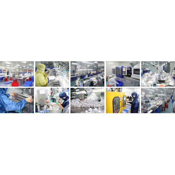 Disposable Closed Suction Catheter 72H Automatic Flushing L Type for Medical Use
