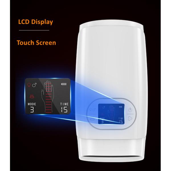 Vibrating Electric Cordless Hand Massager Air Pressure Hot Compress 5V 2A