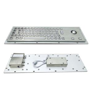Buy cheap 64 Keys Panel Mount Industrial Keyboard 20mA For Cabinet Kiosk from wholesalers