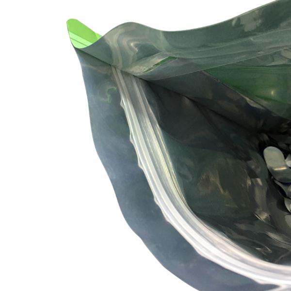 Customized Logo Printing Resealable Ziplock Stand Up Aluminum Foil Block Pouches Flat Bottom Dog Food Packaging Bags