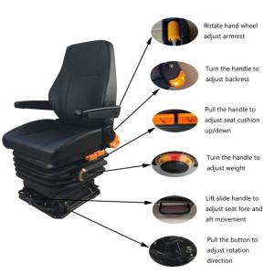 Wholesale Mechanical Suspension Mining Seats / Subway Train Driver Seat from china suppliers