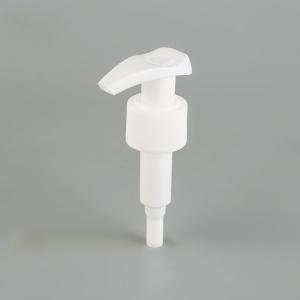 China 24mm 28m Customizable Lotion Dispenser Pump White Shampoo Soap Shower Gel Pump on sale