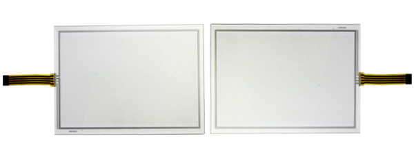 Single 4 Wire Touch Panel Resistive 8.5 Inch , ITO Glass Touch Panel