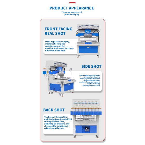 Silicone Ornament Dispensing Machine 18 Colors PVC Keychain Doll Making Machine
