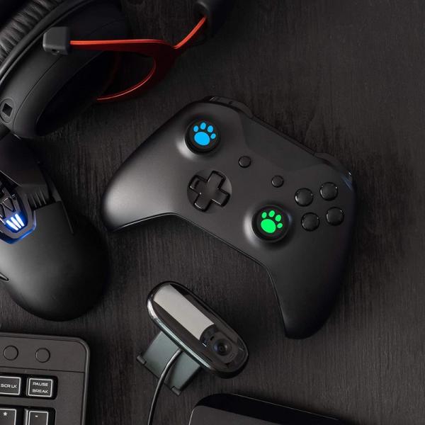 Protective Thumb Grips Replacement Cat Claw Joystick Silicone Cat Stick Analog Cover Compatible With PS 5/4/3/2 Xbox 360/One
