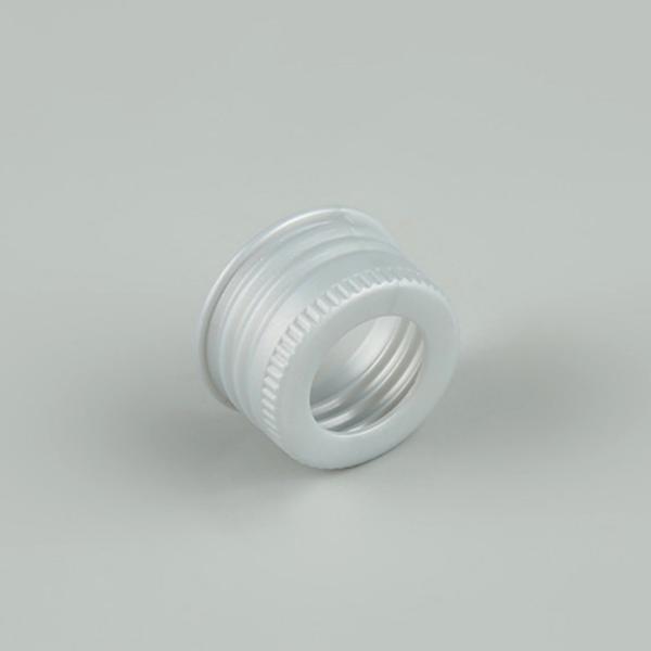 PP Pearlized Silver Collar Dropper Tops For Essential Oil Dropper