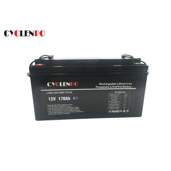 Smart Controlled Lifepo4 Lithium Battery , Smart Battery Lithium 12v 170ah