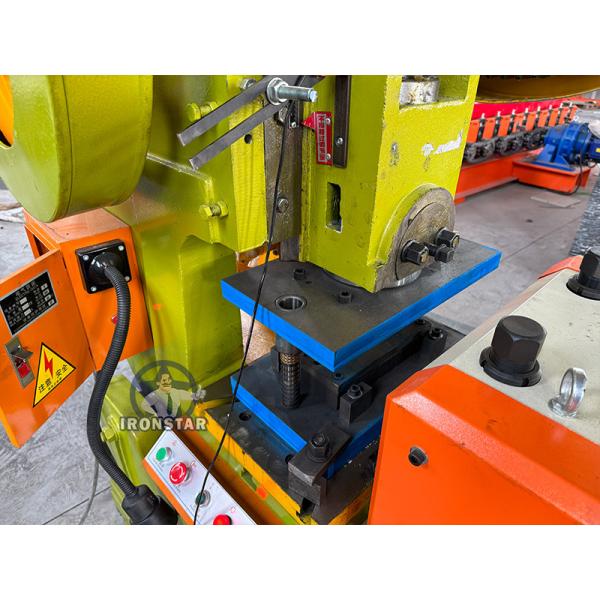 25ton Puncher roll forming machine tile making machinery work manual